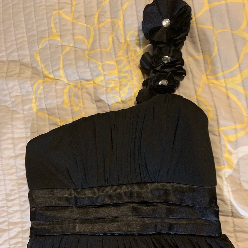 Short black dress